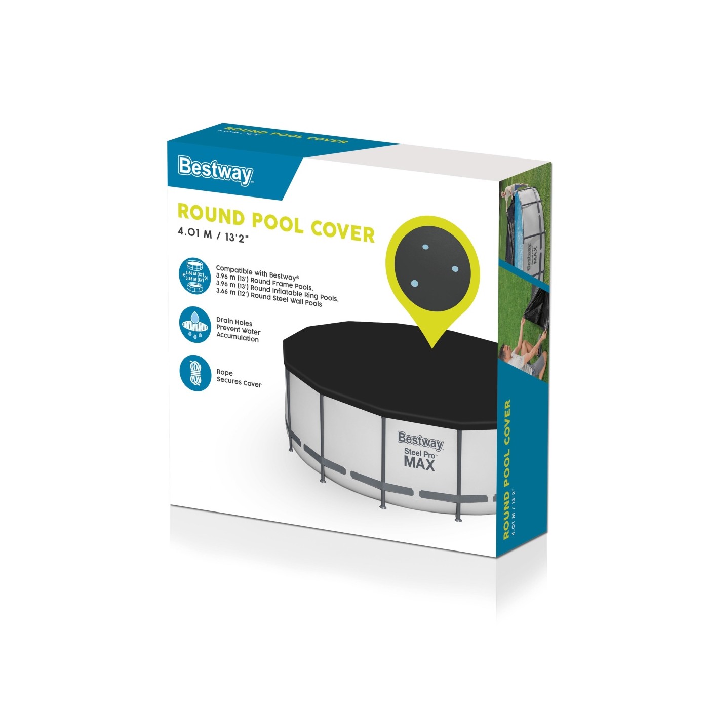 Kryt 401 cm pro bazén Hydrium Panel Pool 366 cm/12 FT BESTWAY