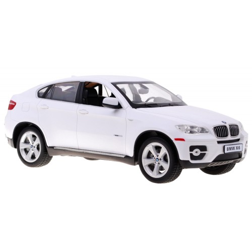 BMW X6 bílý RASTAR model 1:14 Dálkové ovládání Auto SUV + 2,4 GHz dálkové ovládání