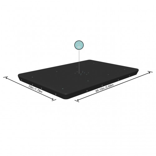 Zastřešení bazénu PowerSteel 269x179 cm BESTWAY