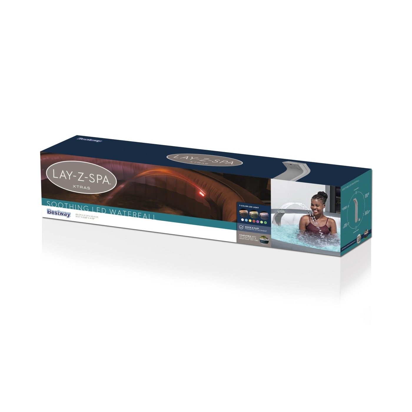 Vodní fontána s LED podsvícením pro Lay-Z-Spa BESTWAY