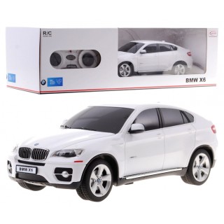 BMW X6 bílý RASTAR model 1:24 Dálkové ovládání Auto SUV + dálkové ovládání