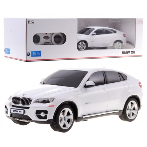 BMW X6 bílý RASTAR model 1:24 Dálkové ovládání Auto SUV + dálkové ovládání