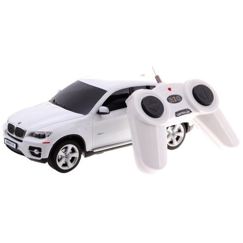 BMW X6 bílý RASTAR model 1:24 Dálkové ovládání Auto SUV + dálkové ovládání