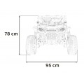 Terénní vozidlo HONDA Talon 4x4 Zelená