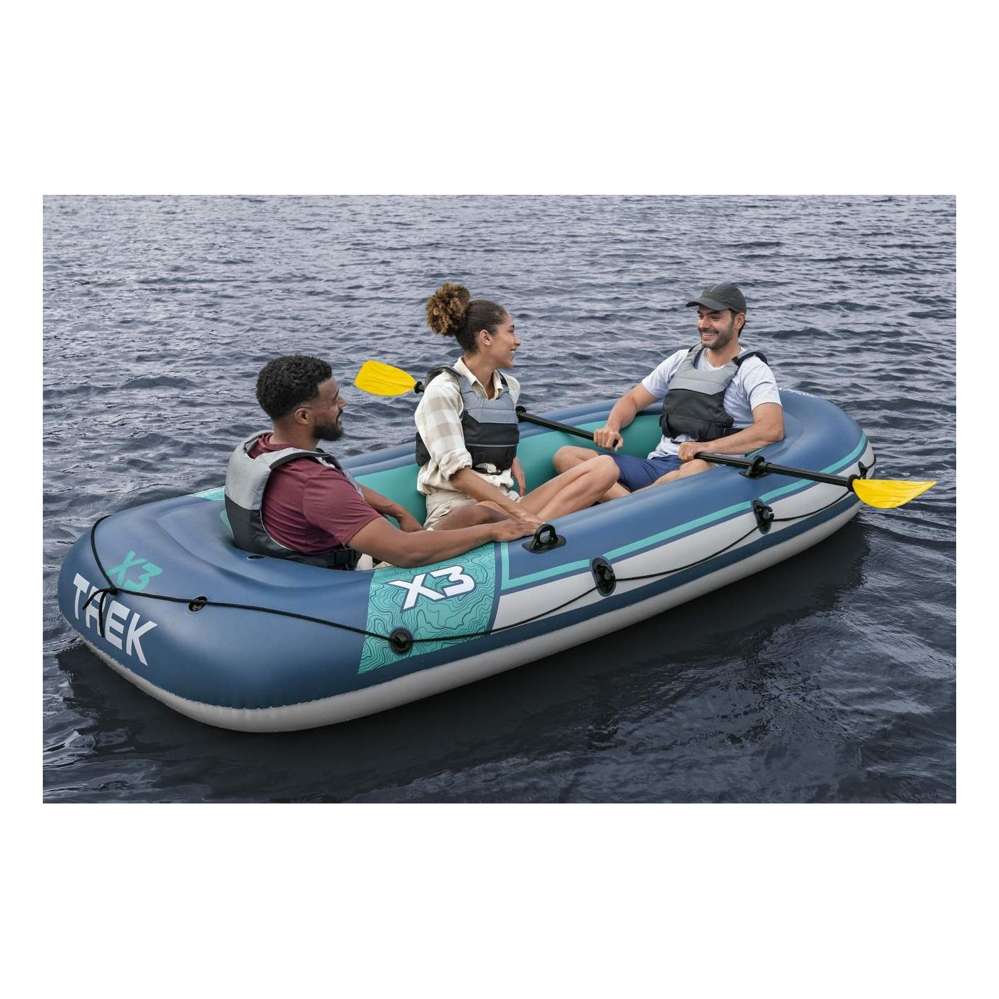 Nafukovací člun TREK X3 294 cm x 137 cm + doplňky BESTWAY