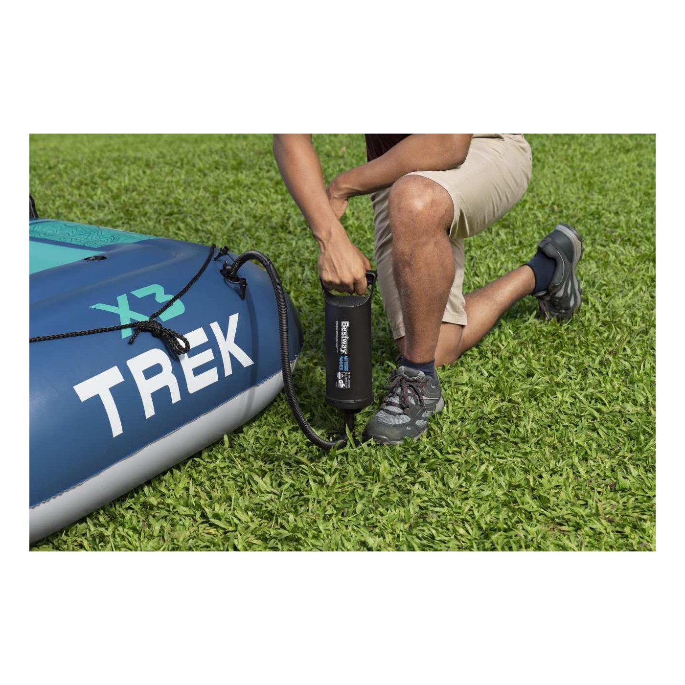 Nafukovací člun TREK X3 294 cm x 137 cm + doplňky BESTWAY
