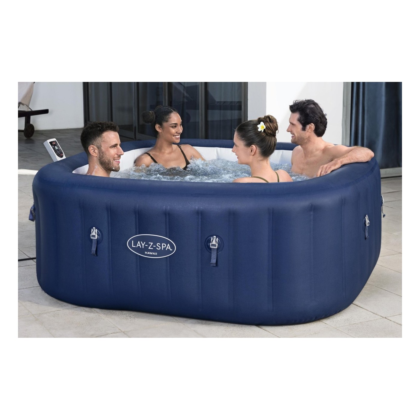 Lay-Z-Spa HAWAII SMART Air Jet Jacuzzi BESTWAY