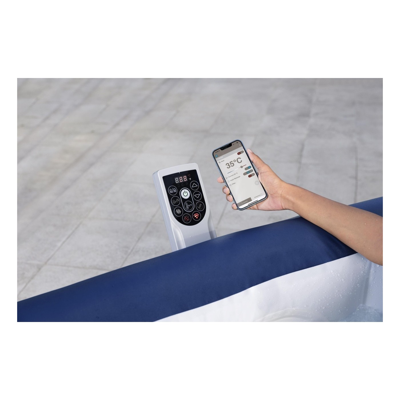 Lay-Z-Spa HAWAII SMART Air Jet Jacuzzi BESTWAY