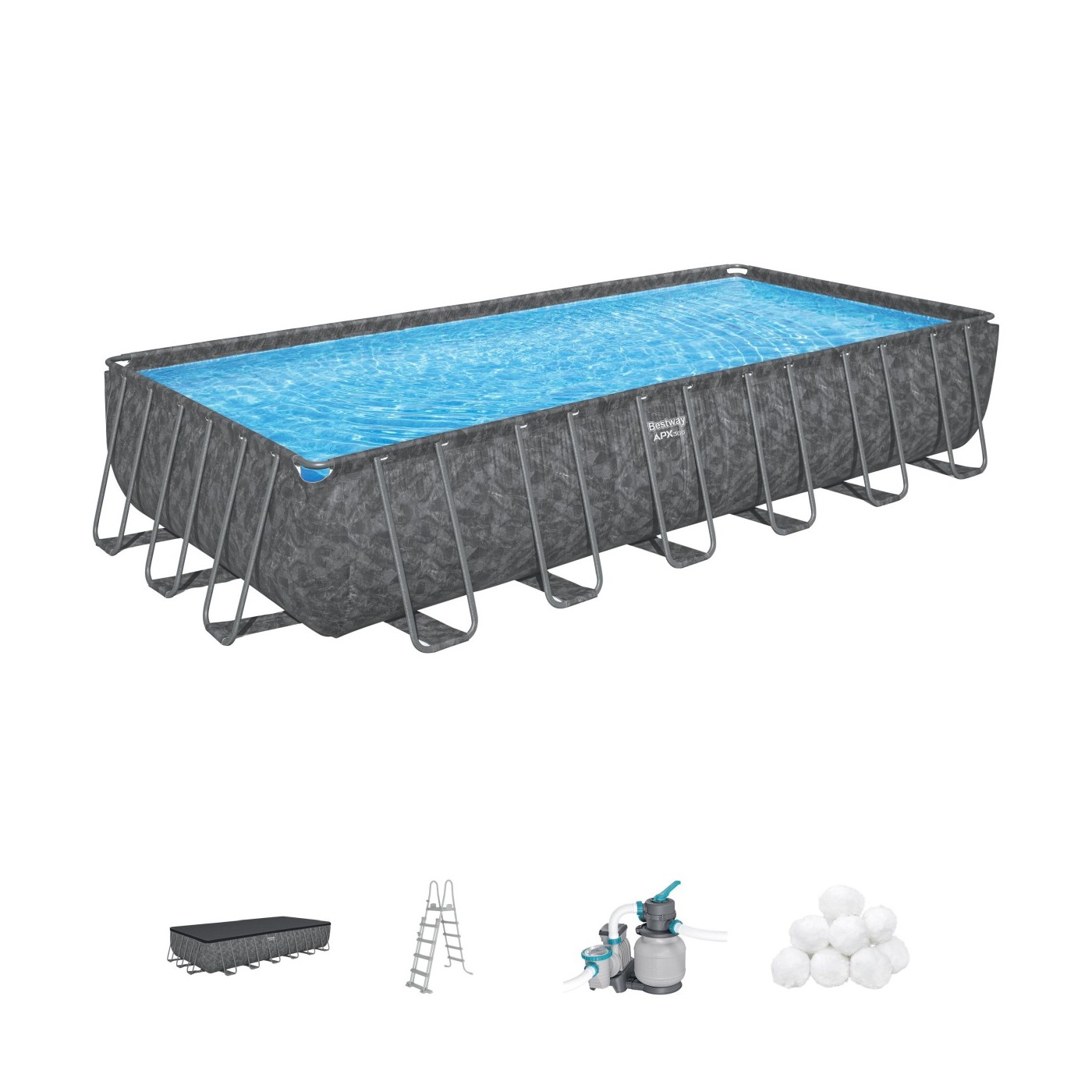 24FT rámový bazén 732x366x132cm APX 365 BESTWAY