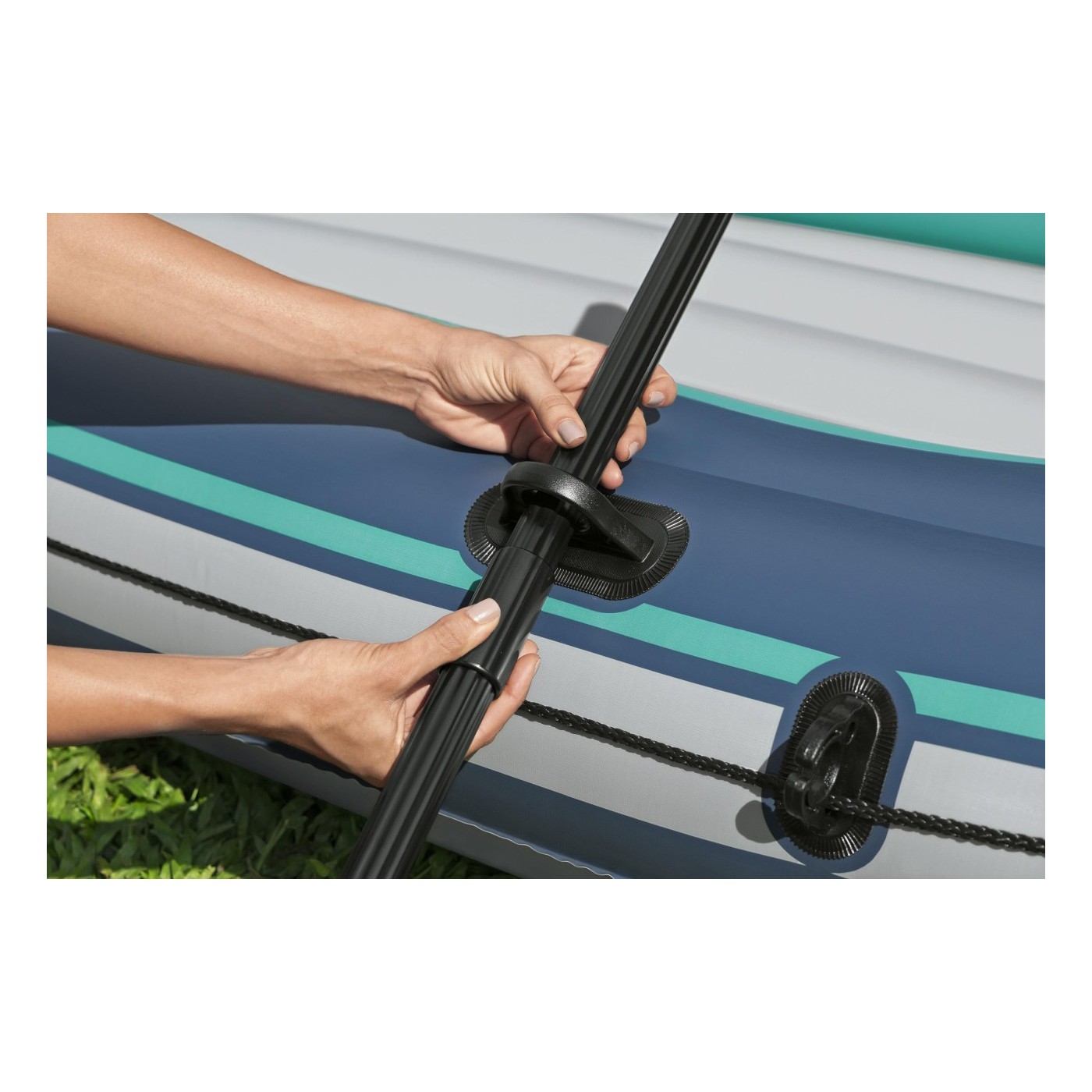 Nafukovací člun TREK X2, 232 cm x 118 cm + doplňky BESTWAY