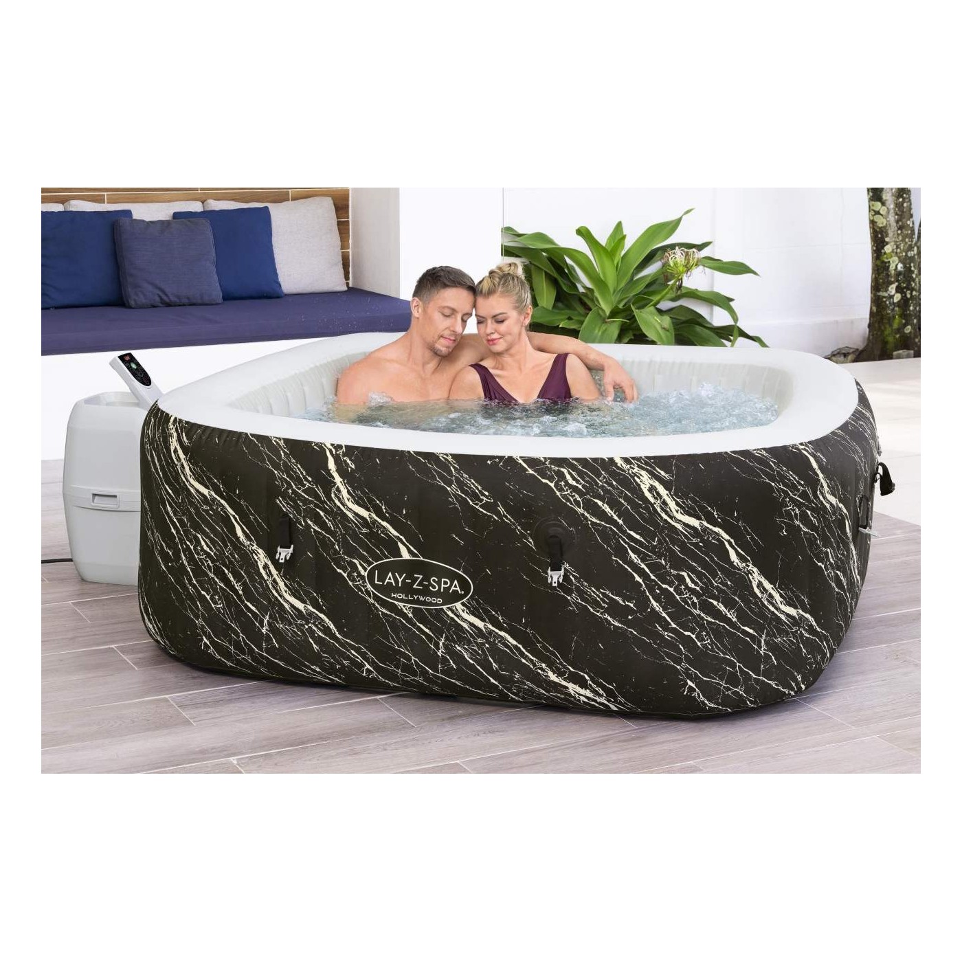 Lay-Z-Spa Hollywood LUXE Air Jet Jacuzzi BESTWAY