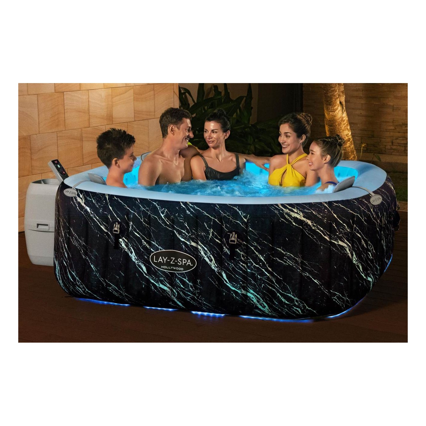 Lay-Z-Spa Hollywood LUXE Air Jet Jacuzzi BESTWAY