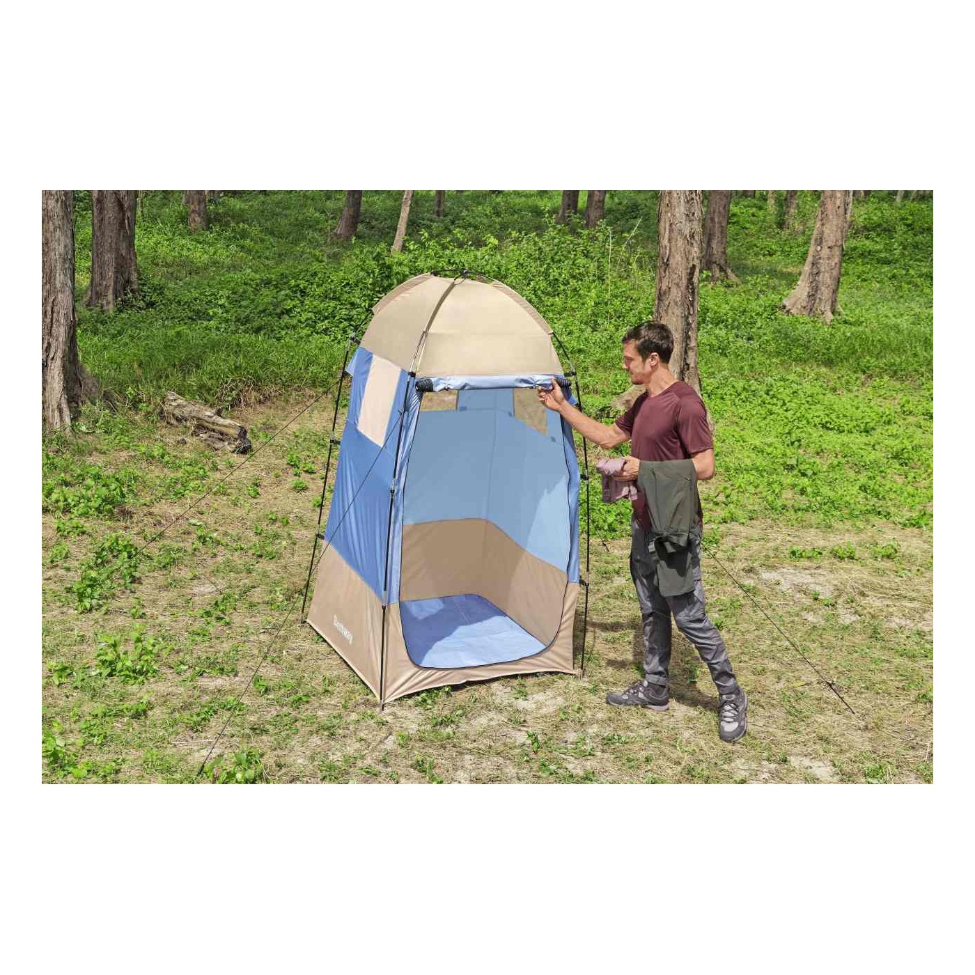 BESTWAY přenosný šatník 190x110cm turistický stan