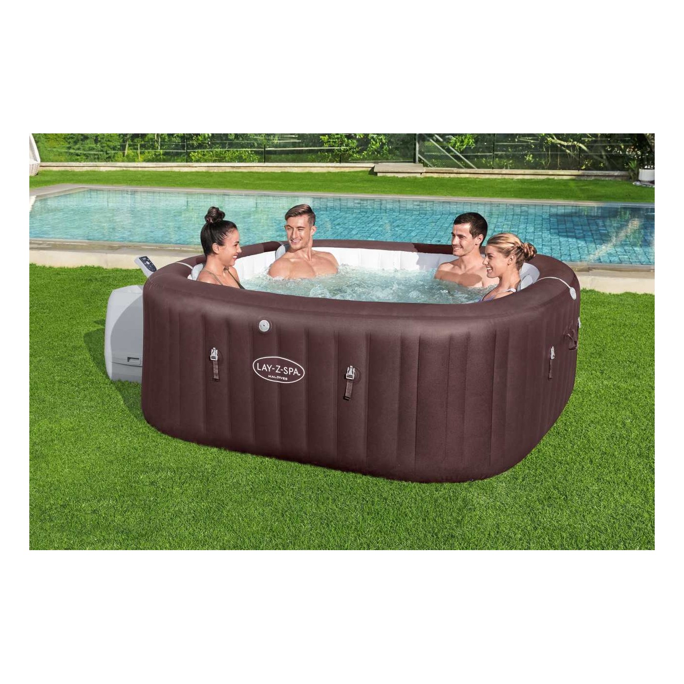 Lay-Z-Spa Maledivy SMART HydroJet PRO Jacuzzi BESTWAY