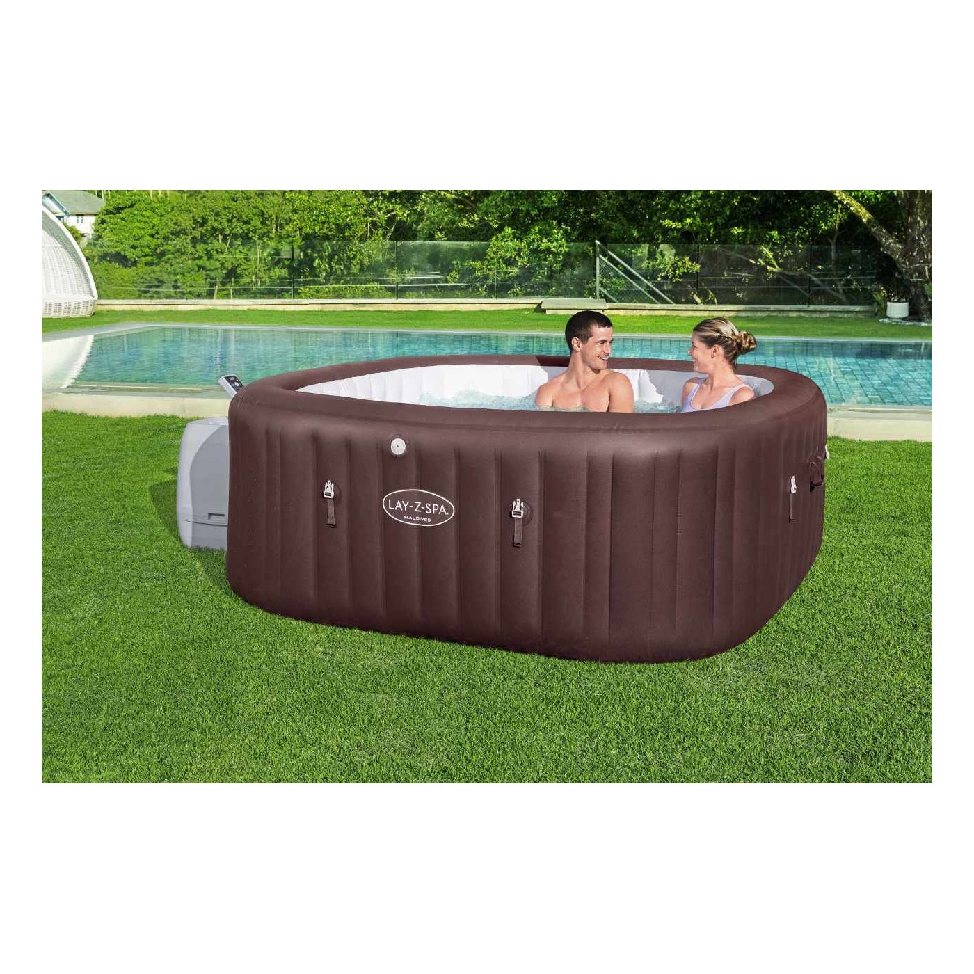 Lay-Z-Spa Maledivy SMART HydroJet PRO Jacuzzi BESTWAY