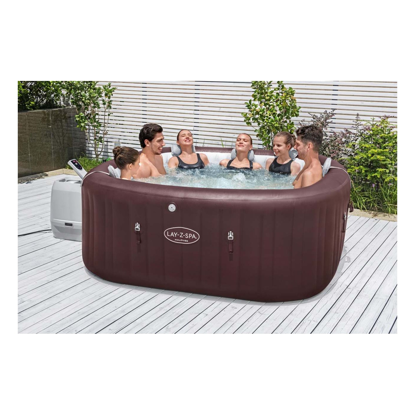 Lay-Z-Spa Maledivy SMART HydroJet PRO Jacuzzi BESTWAY