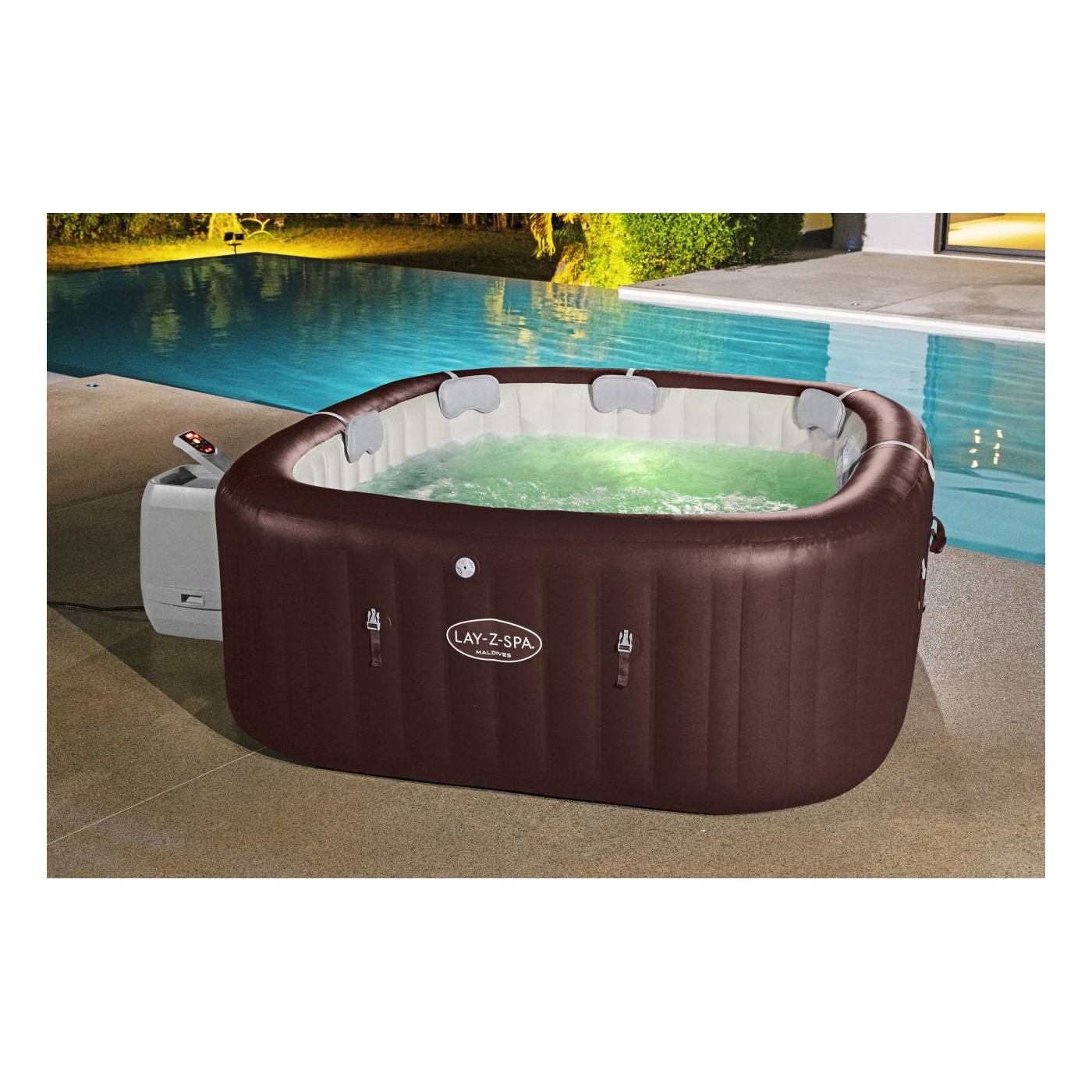 Lay-Z-Spa Maledivy SMART HydroJet PRO Jacuzzi BESTWAY
