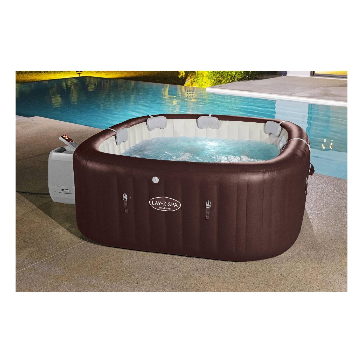 Lay-Z-Spa Maledivy SMART HydroJet PRO Jacuzzi BESTWAY