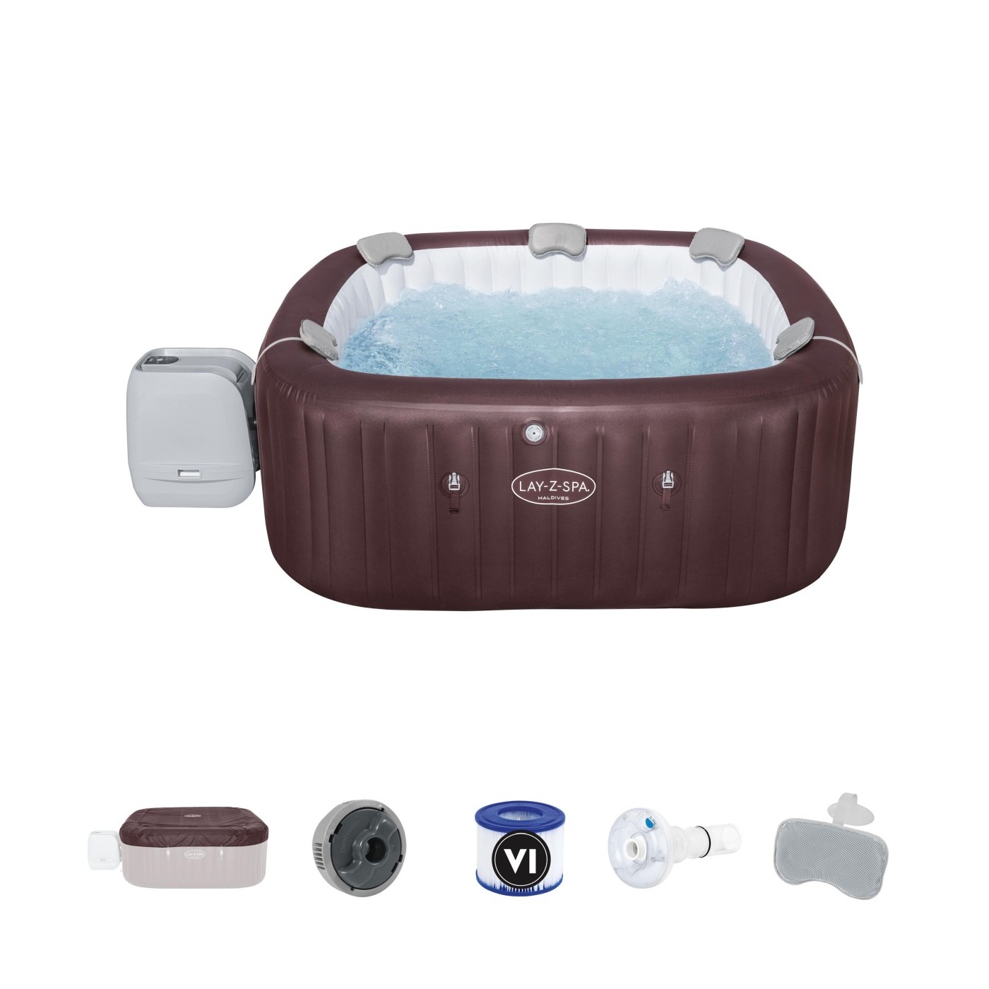 Lay-Z-Spa Maledivy SMART HydroJet PRO Jacuzzi BESTWAY