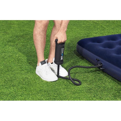 Ruční pístová pumpa BESTWAY 0,85 L/cyklus + 3 špičky + flexibilní váza