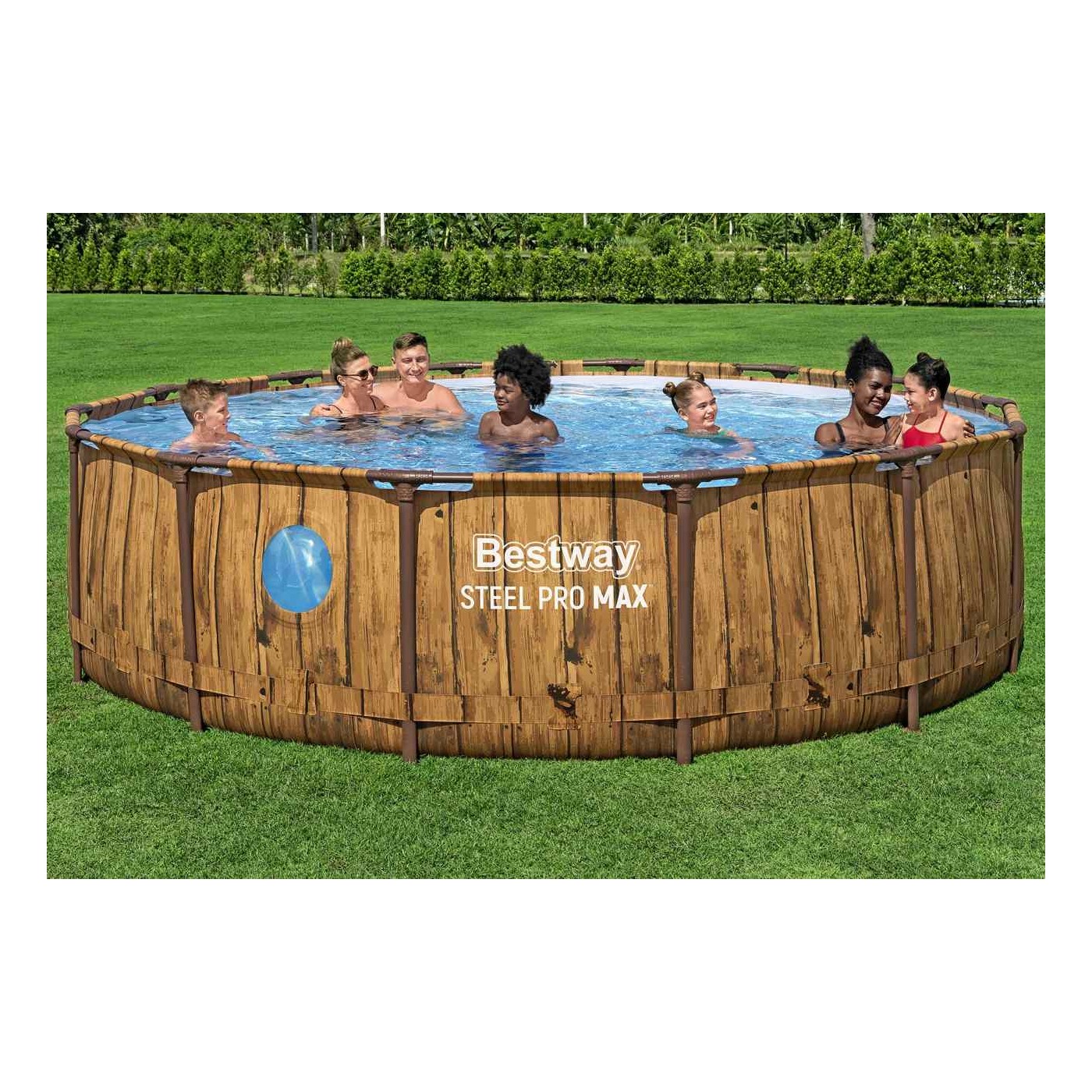 Rám bazénu 14FT 427x107cm Ocel PRO MAX BESTWAY