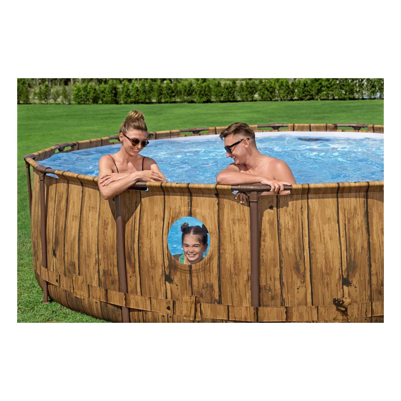 Rám bazénu 14FT 427x107cm Ocel PRO MAX BESTWAY