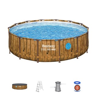 Rám bazénu 14FT 427x107cm Ocel PRO MAX BESTWAY