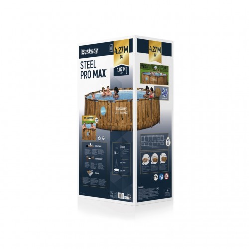 Rám bazénu 14FT 427x107cm Ocel PRO MAX BESTWAY