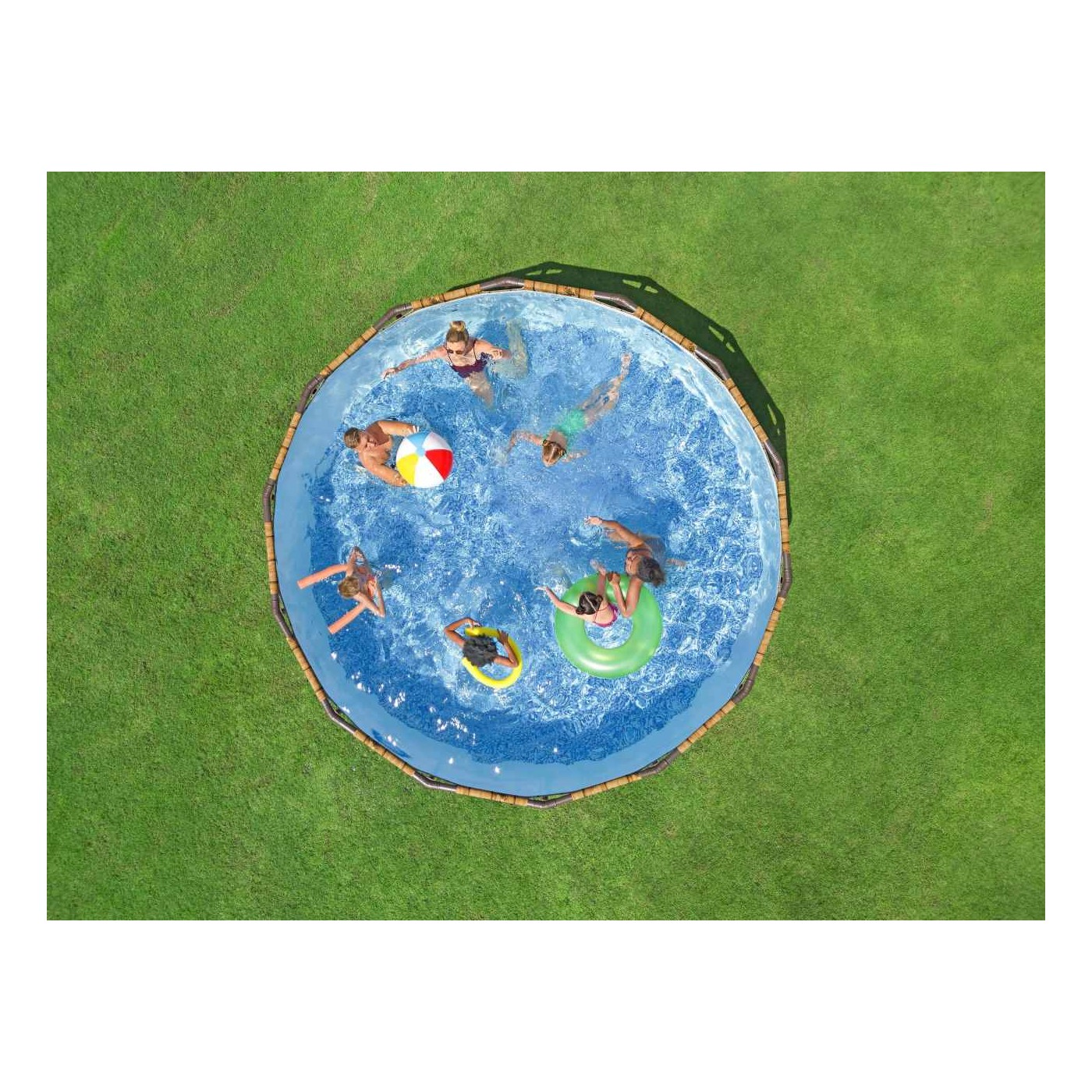Rám bazénu 14FT 427x107cm Ocel PRO MAX BESTWAY