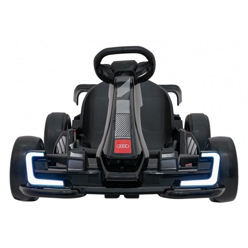 Go-kart Audi s driftovací funkcí černý