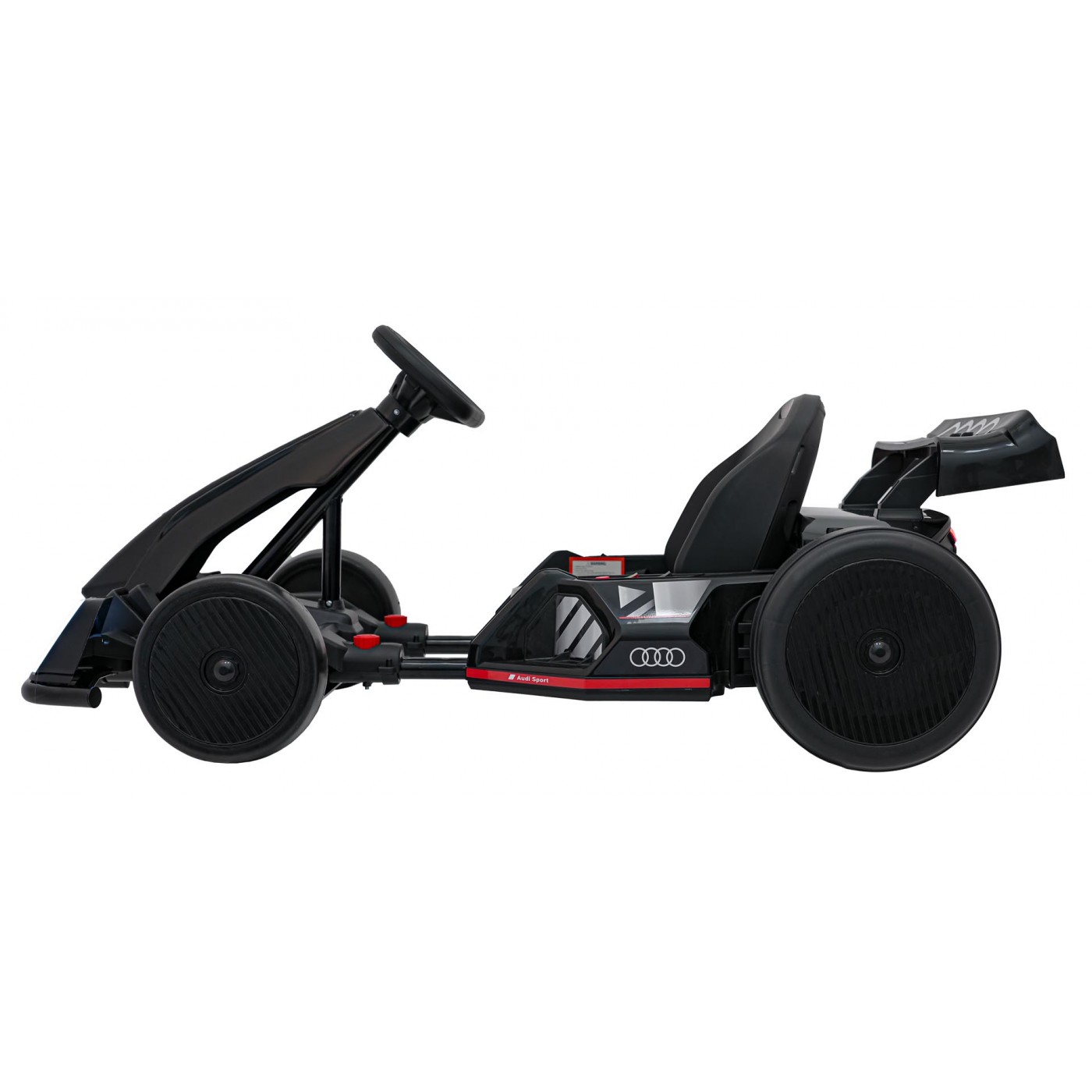 Go-kart Audi s driftovací funkcí černý