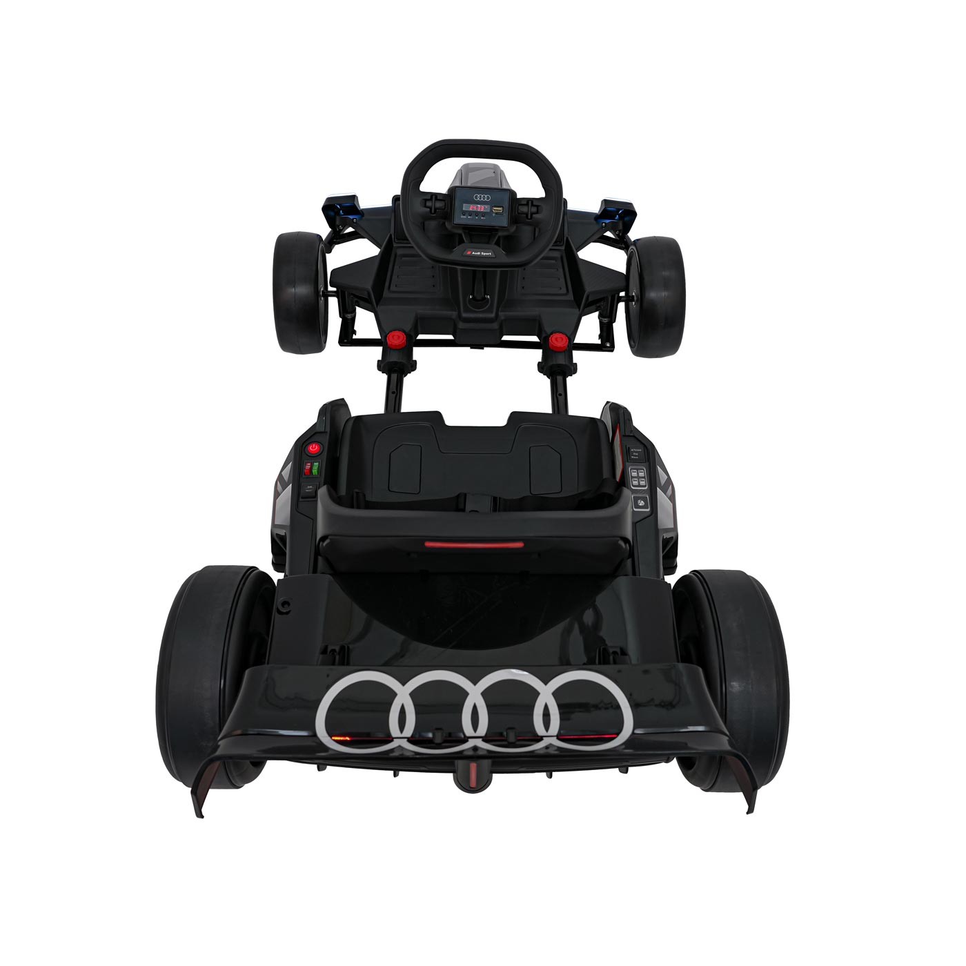Go-kart Audi s driftovací funkcí černý