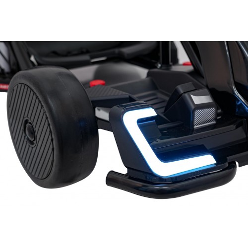Go-kart Audi s driftovací funkcí černý