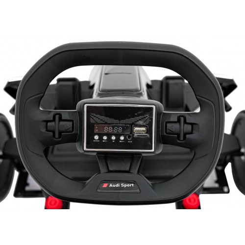 Go-kart Audi s driftovací funkcí černý