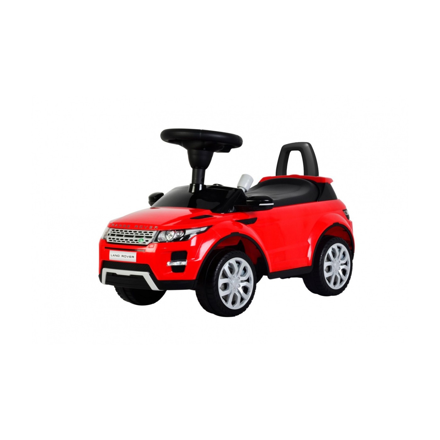 Jezdítko Range Rover Evoque červené