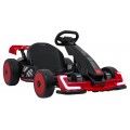 Go-kart Audi s driftovací funkcí červený