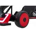 Go-kart Audi s driftovací funkcí červený