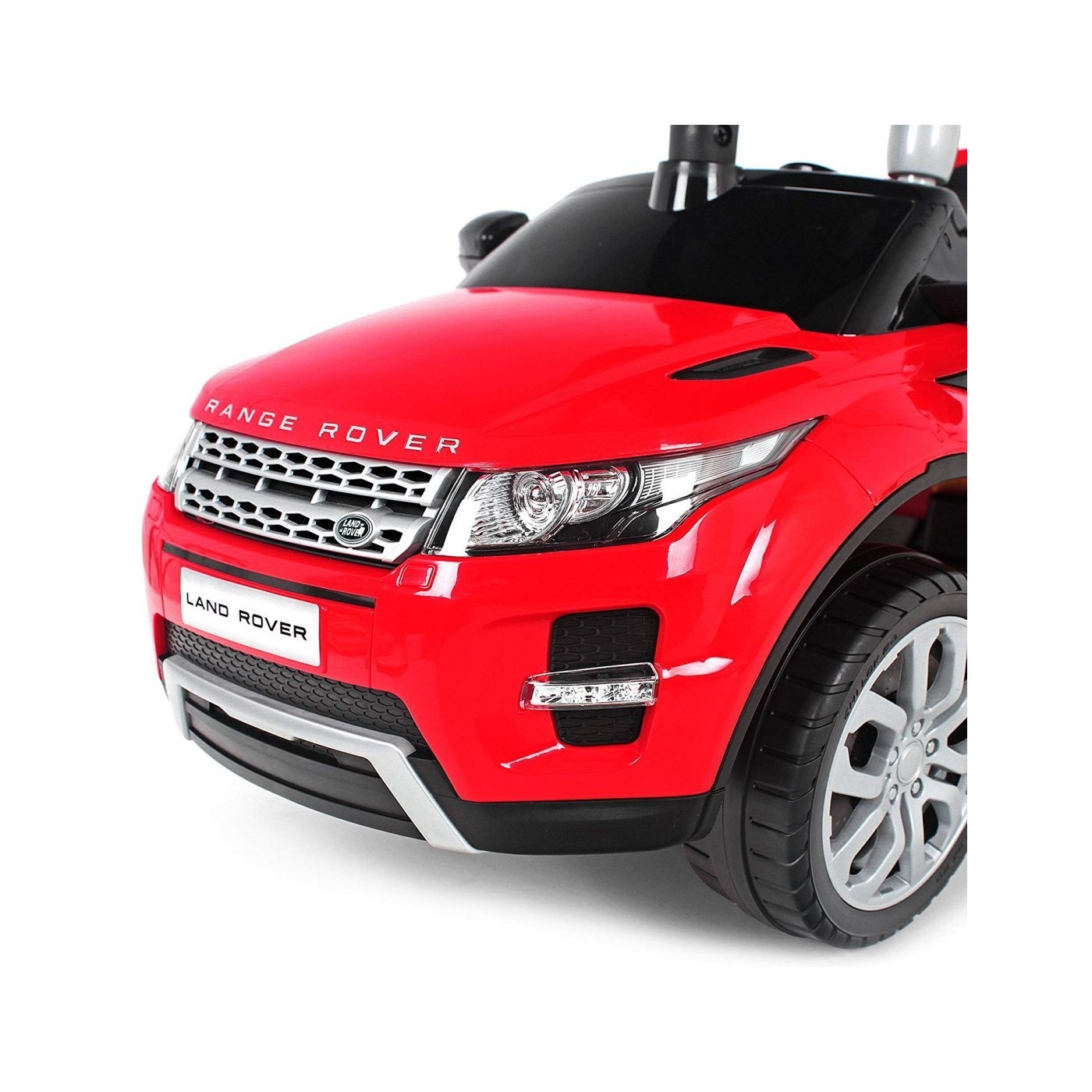 Jezdítko Range Rover Evoque červené