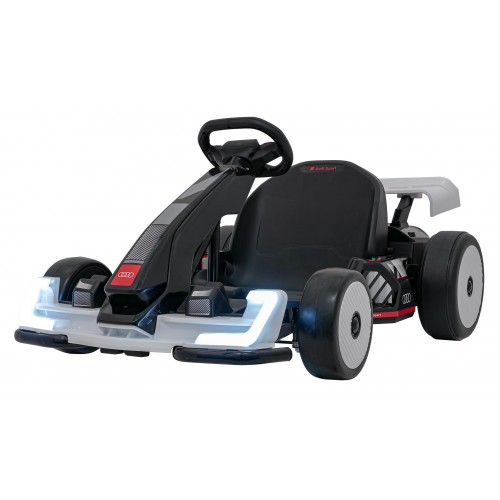 Go-kart Audi s driftovací funkcí Bílý