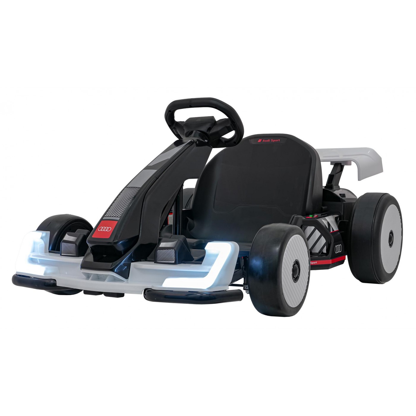 Go-kart Audi s driftovací funkcí Bílý