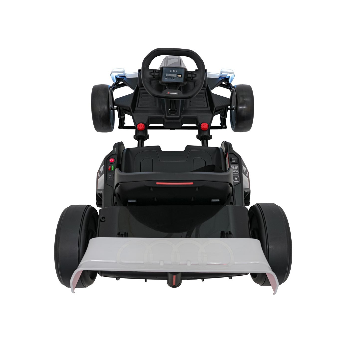 Go-kart Audi s driftovací funkcí Bílý