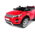 Jezdítko Range Rover Evoque červené