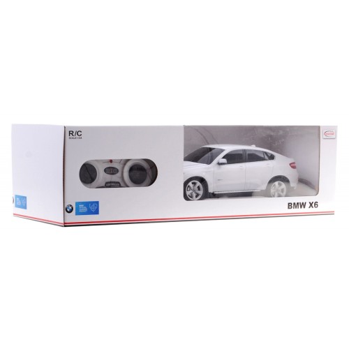BMW X6 bílý RASTAR model 1:24 Dálkové ovládání Auto SUV + dálkové ovládání