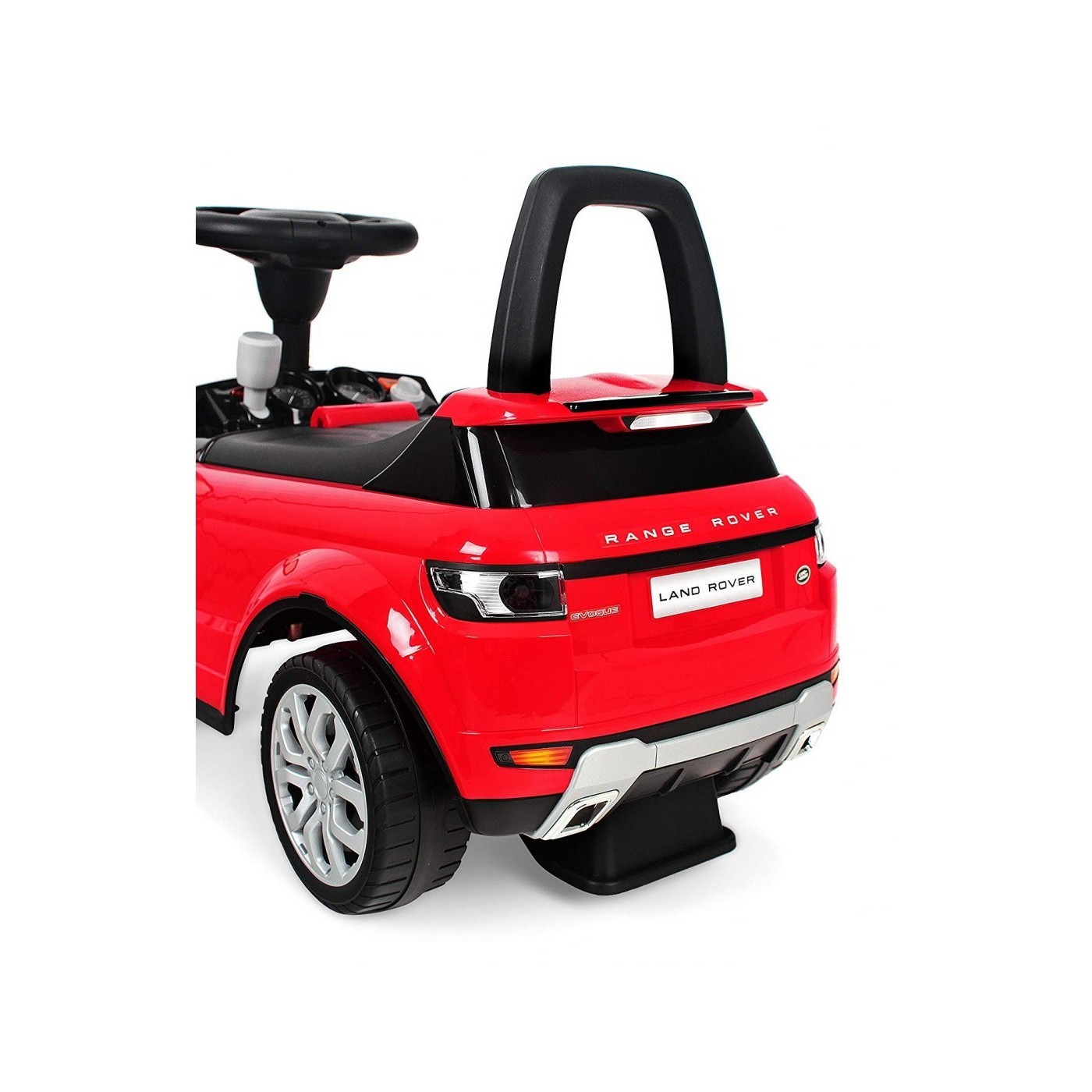 Jezdítko Range Rover Evoque červené