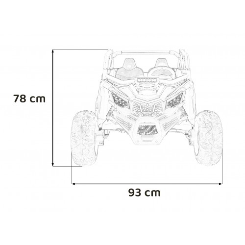 Buggy SR SUPER 66 oranžová