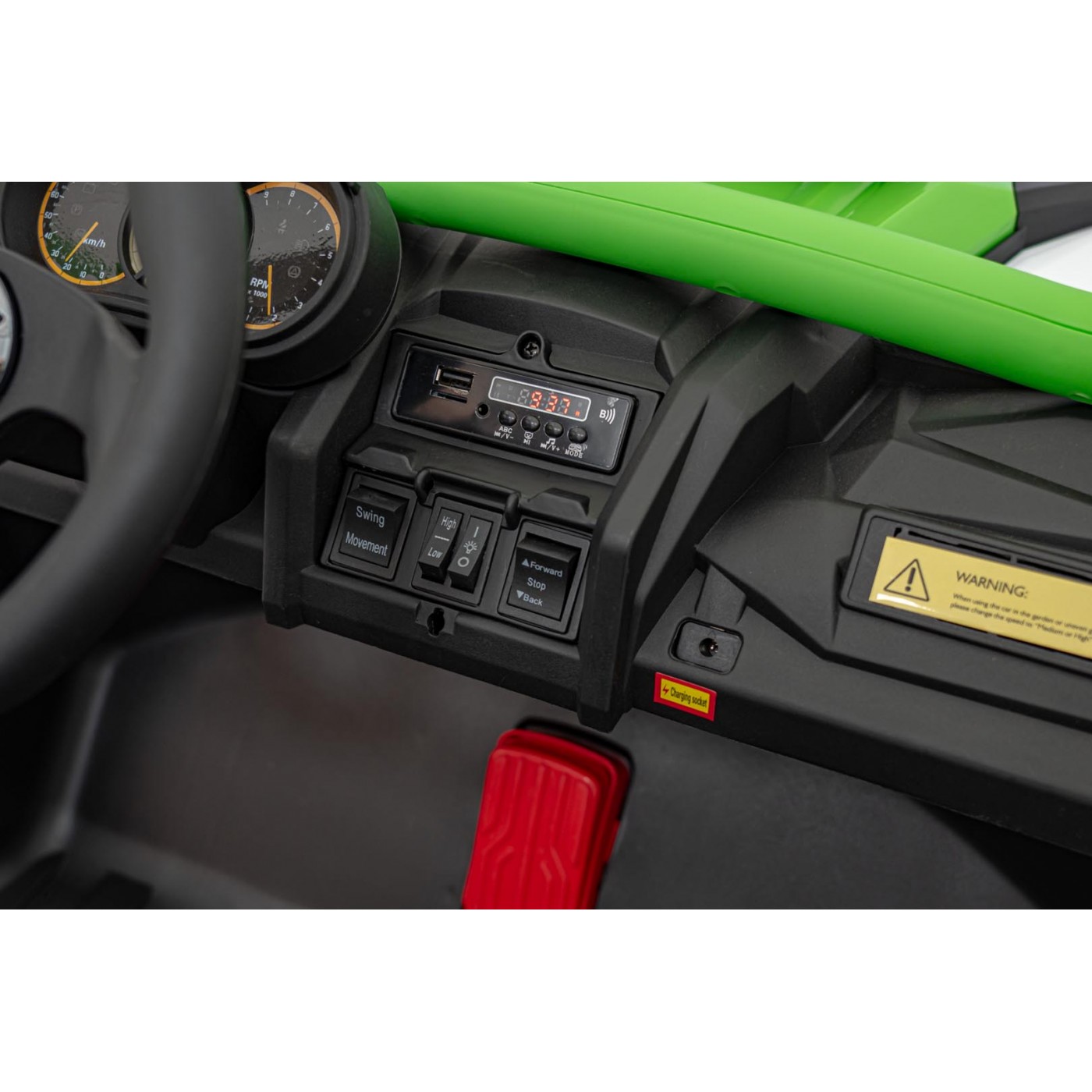 Pojízdný Buggy SR SUPER 66 Zelený