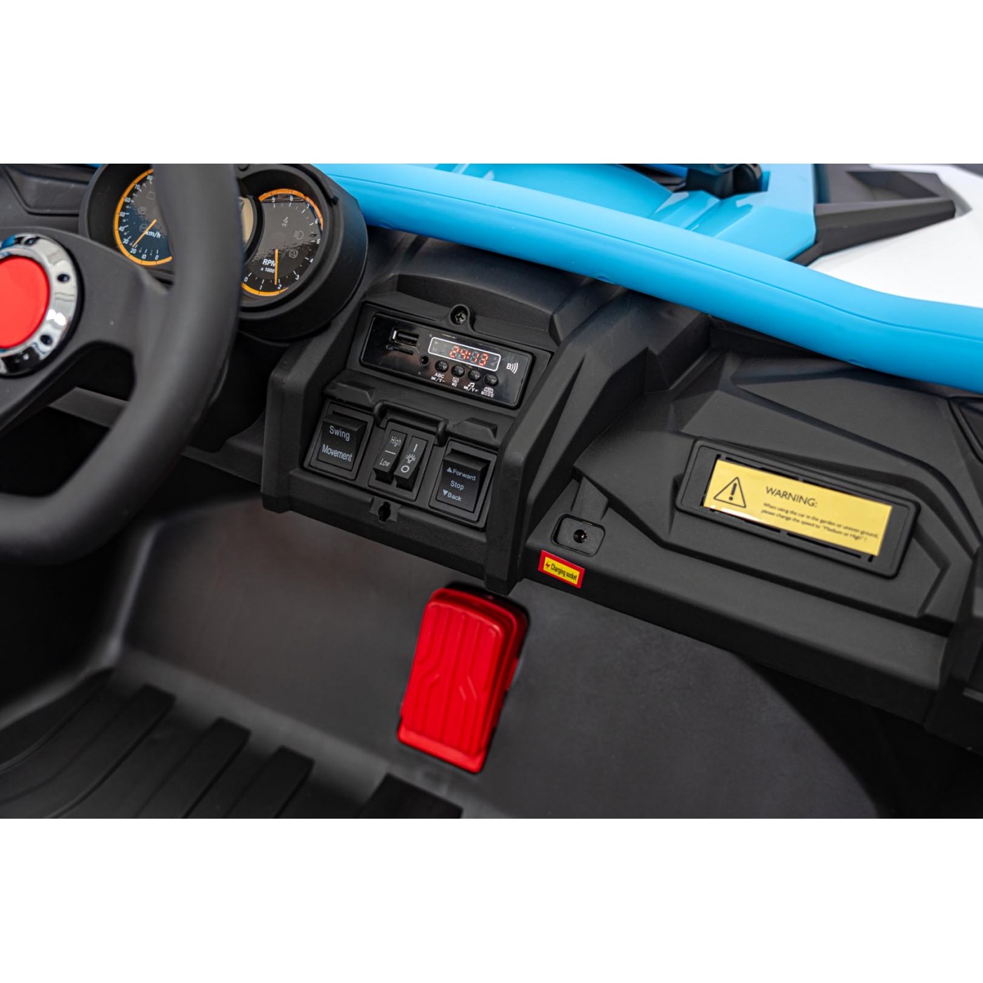 Vozidlo Buggy SR SUPER 66 Modrá