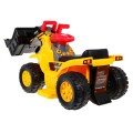 Bateriový buldozer pro děti Jezddítko + Helma + Pohyblivá lžíce + Zvuky