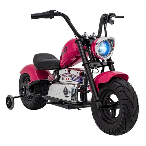 Vozidlo Motocykl Chopper Warrior Pink