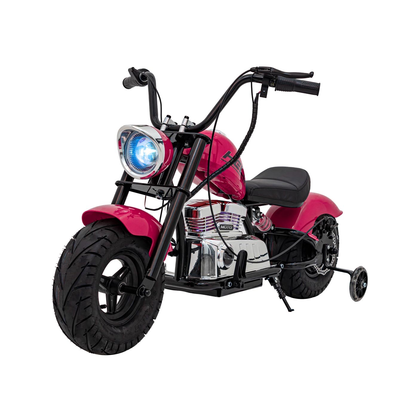 Vozidlo Motocykl Chopper Warrior Pink